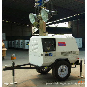 T1000 Series Mobile AC 3 Phase Mobile LED Diesel Generator Tower Light